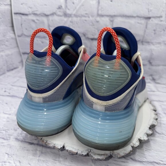 Nike Air Max 2090 Shoes Mens 10.5 Blue Red Running Sneakers CT1091-101 - Picture 7 of 15